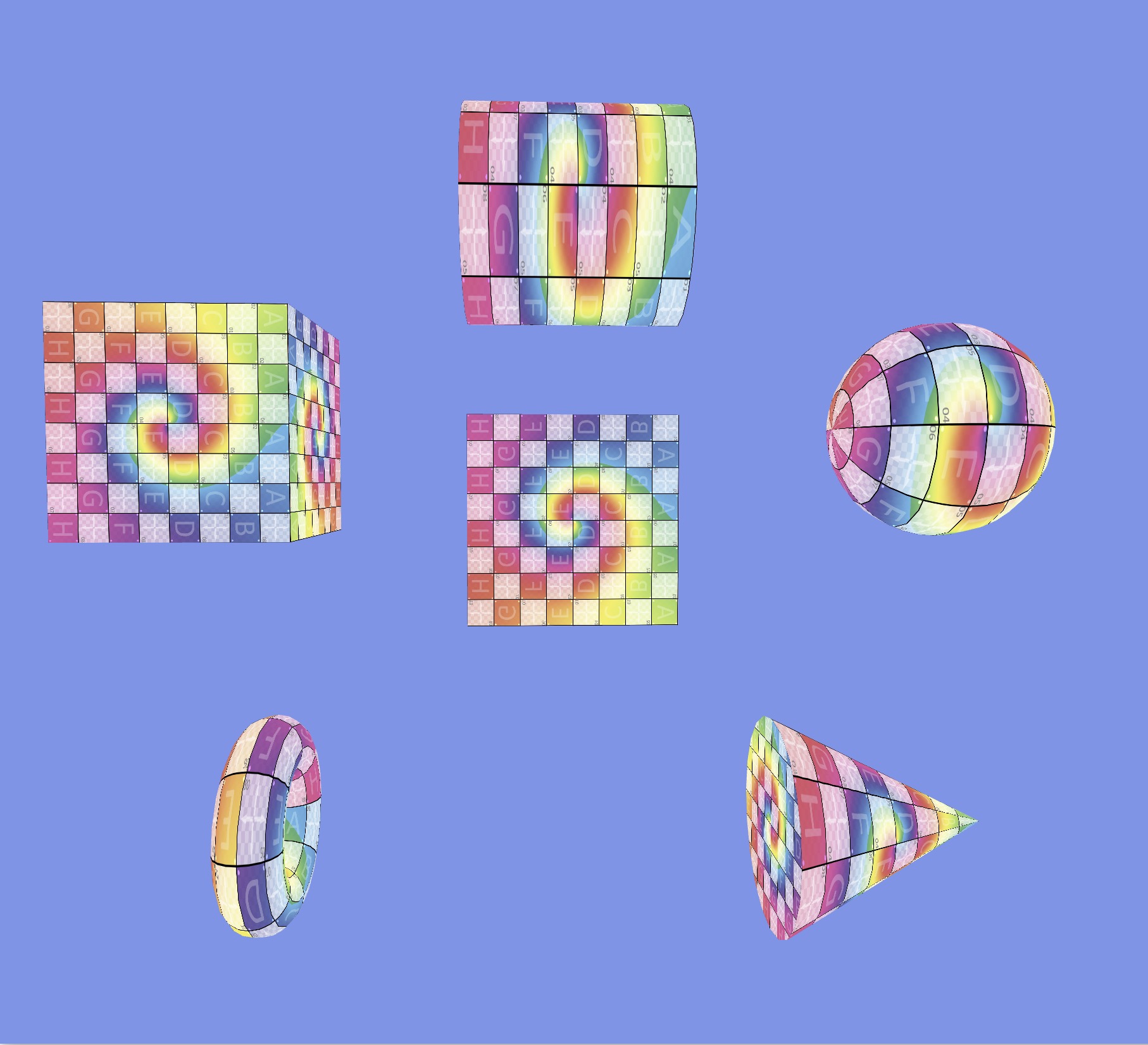 Procedural Geometric Modeling — mesh demo