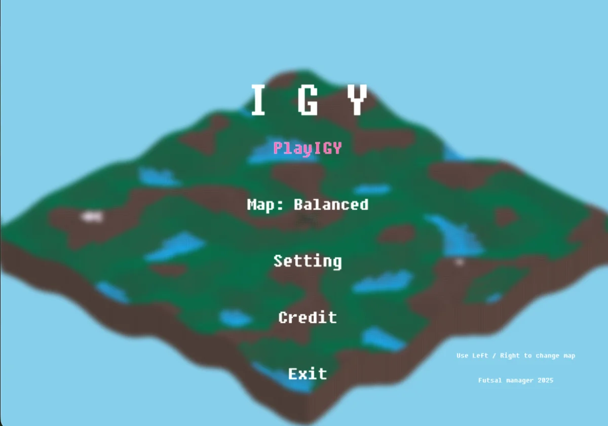 I.G.Y — isometric city-builder